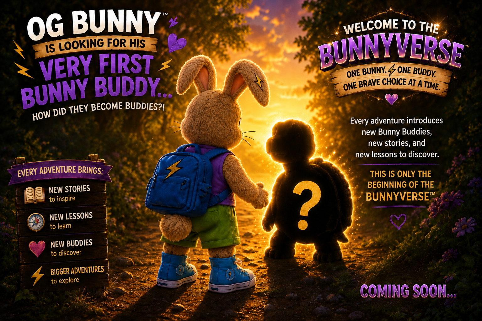 OG Bunny is looking for his very first Bunny Buddy — Welcome to the Bunnyverse™